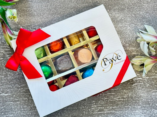 12 piece assorted gourmet chocolate